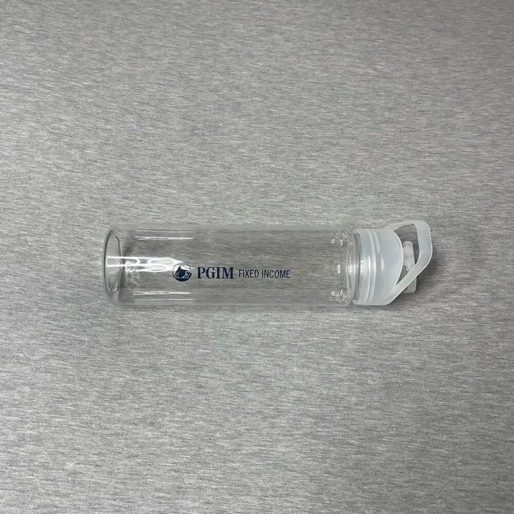 PGIM Fixed Income Logo Clear Water Bottle